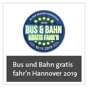 Bus und Bahn gratis fahren, Hannover 2019, reference Large event